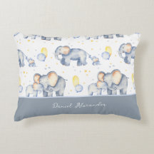 Niedlicher Baby Elephant mit Mommy Watercolor