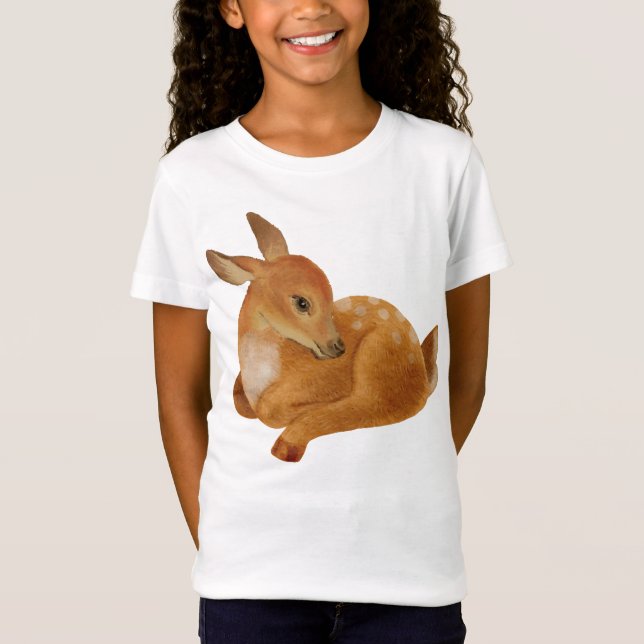 Niedlicher Baby Gazelle für Kinder T - Shirt (Vorderseite)