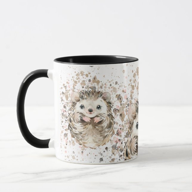Niedlicher Baby-Igel Tasse (Links)