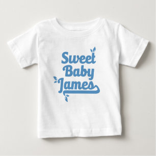 Niedlicher Baby-James-Entwurf Baby T-shirt