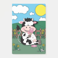Niedlicher Baby-Kuh-Cartoon