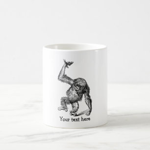 Niedlicher Baby-Schimpanse Kaffeetasse