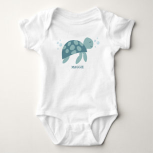 Niedlicher Baby Sea Turtle Onsie T - Shirt