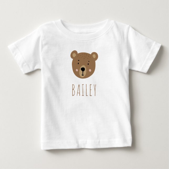 Niedlicher Babybär Baby T-shirt (Vorderseite)