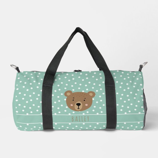 Niedlicher Babybär Duffle Bag (Vorderseite)