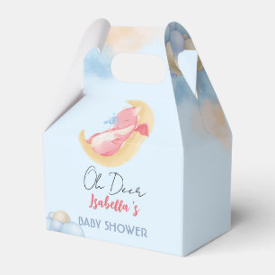 Niedlicher Babydrache Dinosaurier Ballon Babydusch Geschenkschachtel