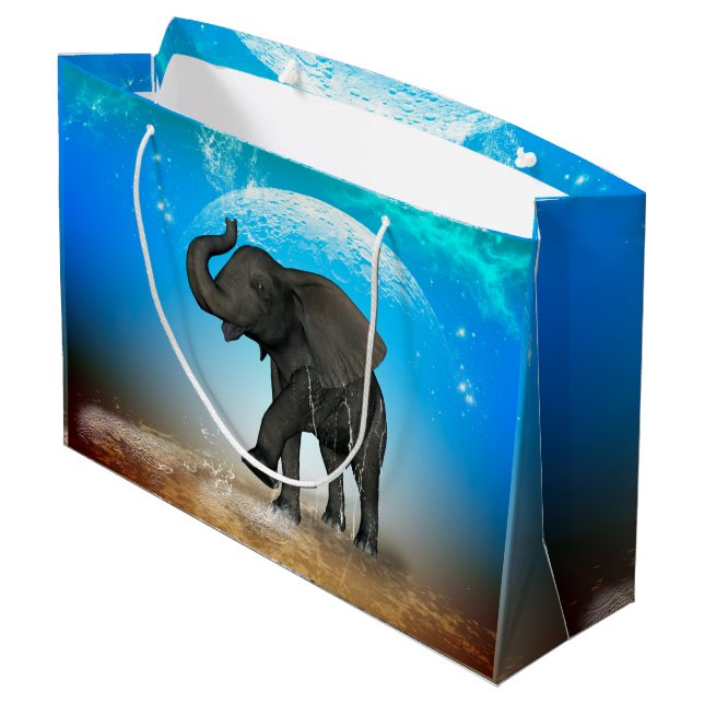 Niedlicher Babyelefant Große Geschenktüte