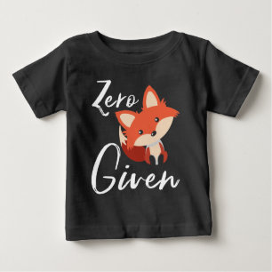 Niedlicher Babyfox Null Fox gegeben Baby T-shirt