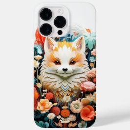 Niedlicher Babyfuß mit Blume Papier Ausschnitt Case-Mate iPhone 14 Pro Max Hülle