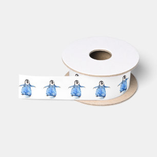 Niedlicher BabyPenguin in Onsie Satinband