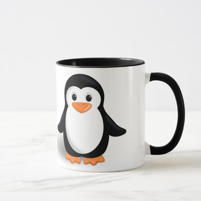 Niedlicher BabyPenguin Tasse (Rechts)