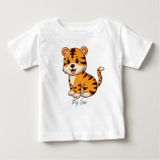 niedlicher Babytiger Baby T-shirt