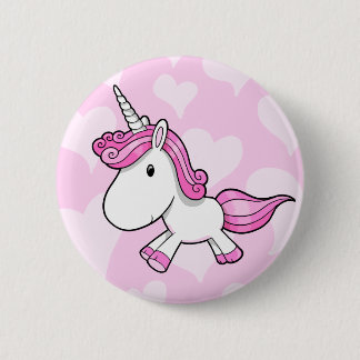 Niedlicher Babyunicorn-Knopf Button