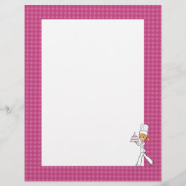 Niedlicher Bäcker Koch Kunst, Dichtung und Musik