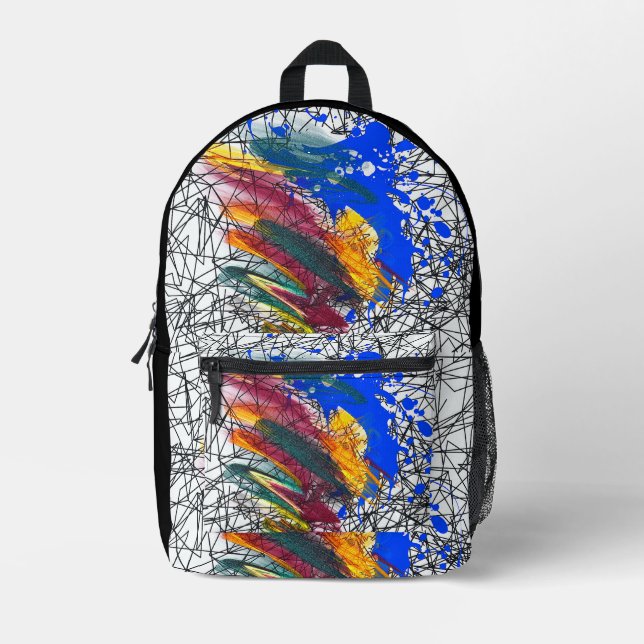 NIEDLICHER BAGPACK BEDRUCKTER RUCKSACK (Vorderseite)