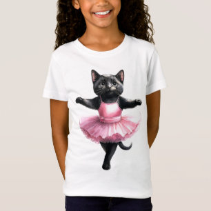 Niedlicher Ballerina T-Shirt