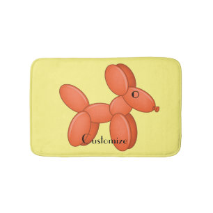 Niedlicher Ballon Dog Thunder_Cove Badematte