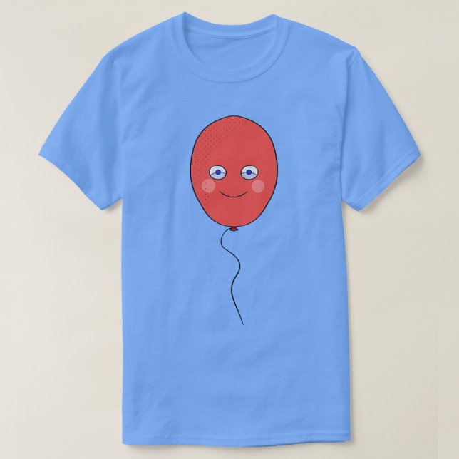 Niedlicher Ballon T-Shirt (Design vorne)