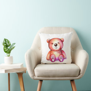 Niedlicher Bär Cool Teddy-positiv Kissen