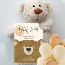 Niedlicher Bär, den wir frühzeitig abwarten können