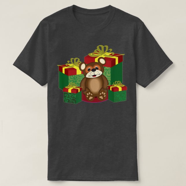 Niedlicher Bär Geschenke Boys Girls Holiday Merch T-Shirt (Design vorne)