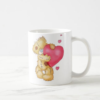 Niedlicher Bär mit Herzen Tasse