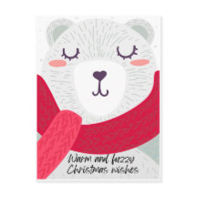 Niedlicher Bär mit Kindermeldung