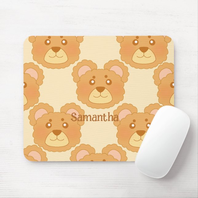 Niedlicher Bär Mousepad (Mit Mouse)