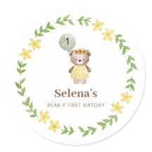 Niedlicher Bär zum Geburtstag