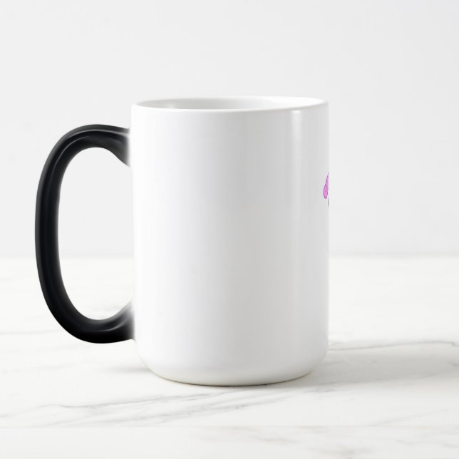 Niedlicher Bärengrafikcup Verwandlungstasse (Links)