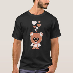 Niedlicher Bärenherz Bär I Liebe Bears T-Shirt