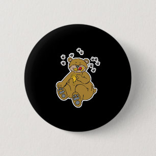 niedlicher Bärenhonig Button