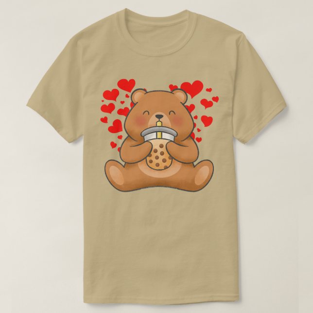Niedlicher Bärenteppich Tee Anime Japanischer Tee  (Design vorne)