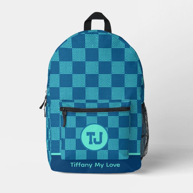 Niedlicher Basketball Girly Retro Rucksack (Vorderseite)