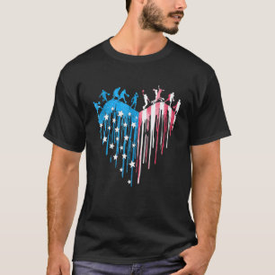 Niedlicher Basketball-Spieler Herzlich Willkommen T-Shirt