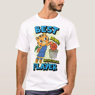 Niedlicher Basketballspieler T-Shirt