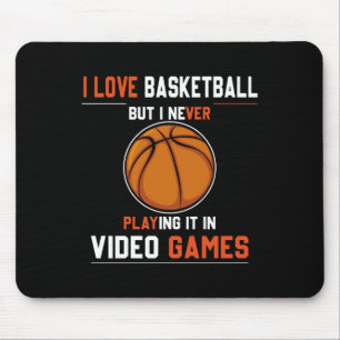 Niedlicher Basketballtrainer Mousepad