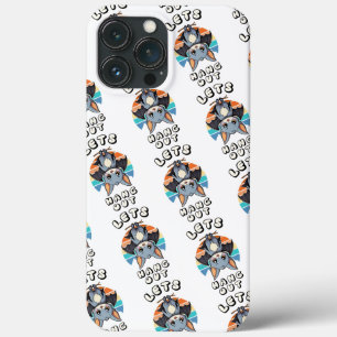 Niedlicher Battschlag und Retro Sunset Lass uns Case-Mate iPhone Hülle