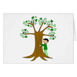 Niedlicher Baum Hugger Entwurf