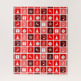 Niedlicher Baum-Rentier Puzzle