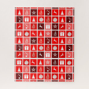 Niedlicher Baum-Rentier Puzzle