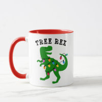 Niedlicher Baum Rex Weihnachtsbaum Dinosaurier Url