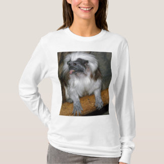 Niedlicher Baumwolle-Spitze Tamarin T-Shirt
