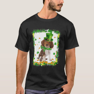 Niedlicher Beagle Dog St Patricks Day Irish Kleebl T-Shirt