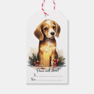 Niedlicher Beagle Geschenkanhänger