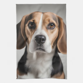 Niedlicher Beagle Geschirrtuch