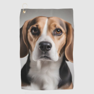Niedlicher Beagle Golfhandtuch