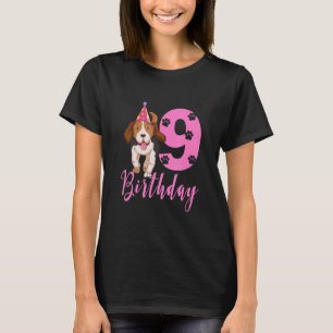 Niedlicher Beagle Hund 1Geburtstag T-Shirt