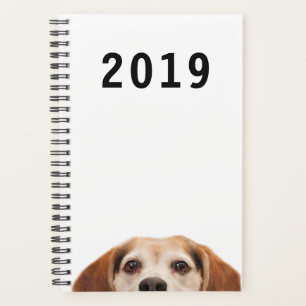 Niedlicher Beagle Hund Moderner Trend Planer