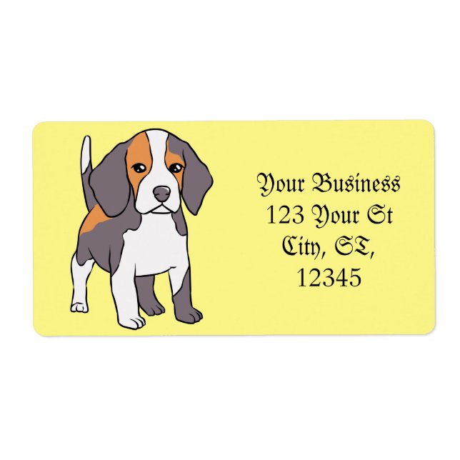 Niedlicher Beagle Hund Rasse Thunder_Cove (Vorne)